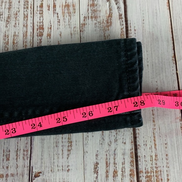 Levi’s Denizen black 216 skinny fit jeans  sz 28 x 30 - Picture 8 of 15